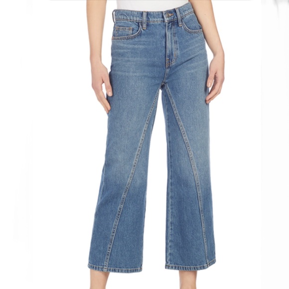 Current/Elliot The Seamed Femme Cropped Jeans - Picture 4 of 4